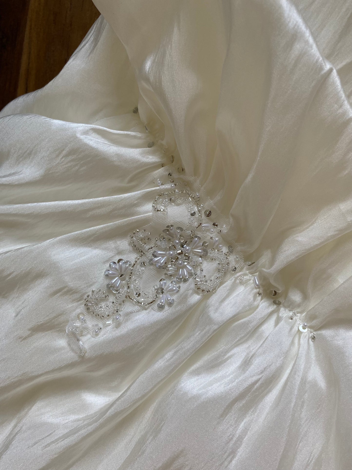 Maggie Sottero Couture strapless wedding gown uk 12