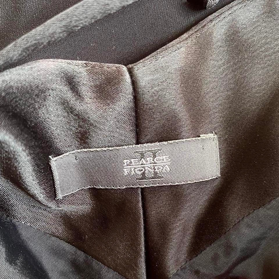 Black high neck evening gown UK 8