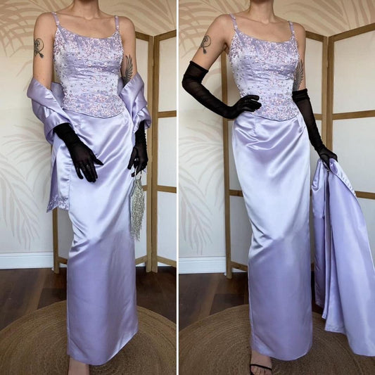 Yve London lilac 3 piece prom set UK 12