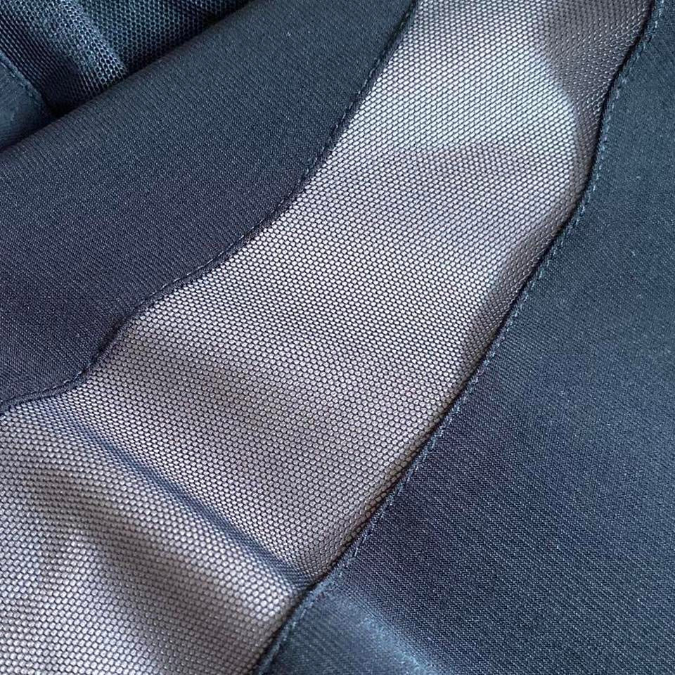 Black Morgan & Co stretch cold shoulder evening dress UK 12