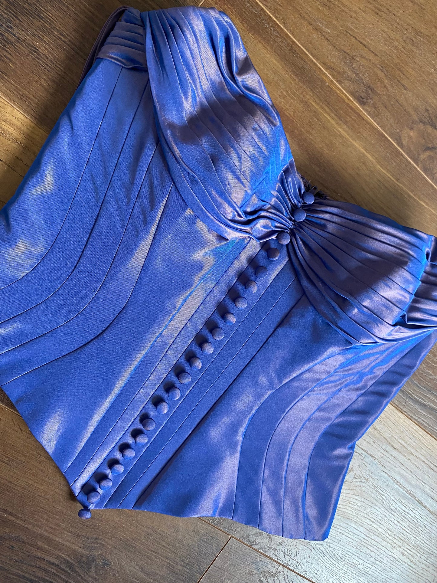 90s John Charles 2 piece corset & skirt set UK 10-12