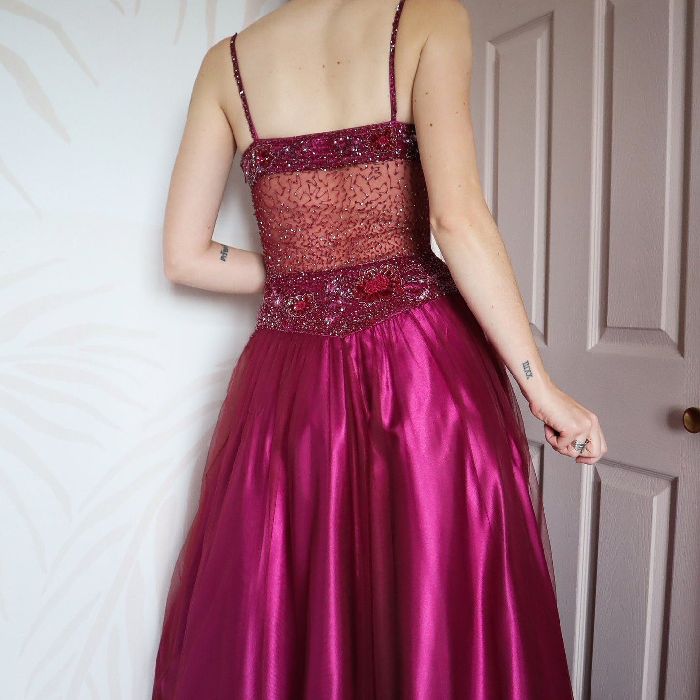 YVE London a-line ball gown UK 10