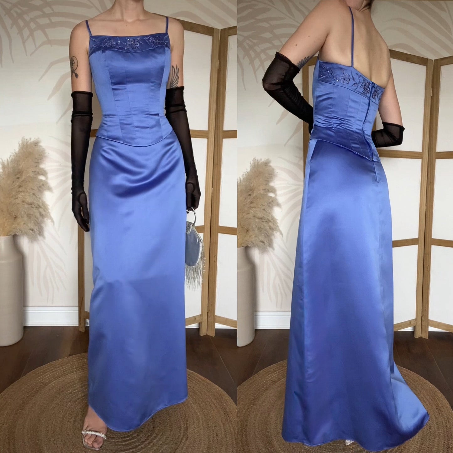Hilary Morgan cornflower 2-piece set uk 14