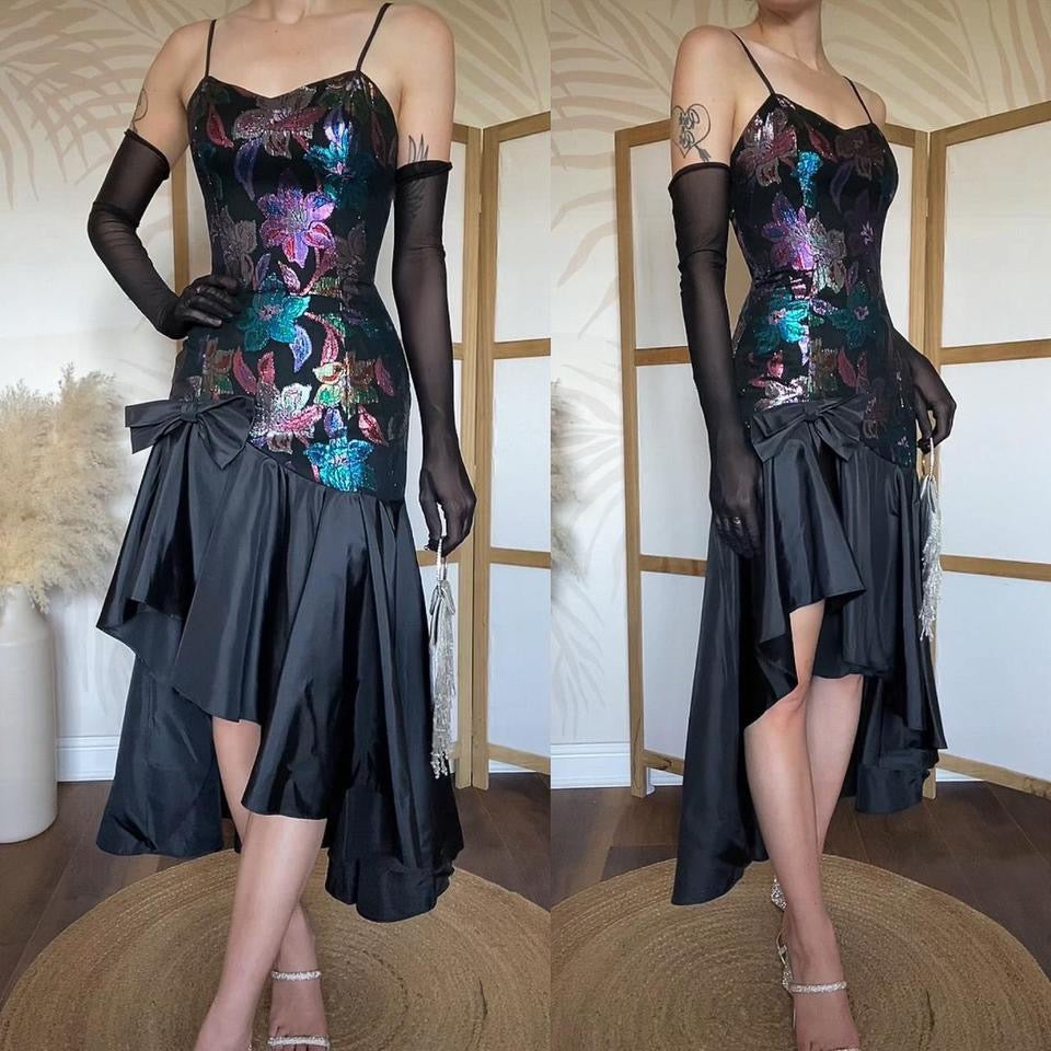 Vintage 80s Mariam Ross party dress uk 8