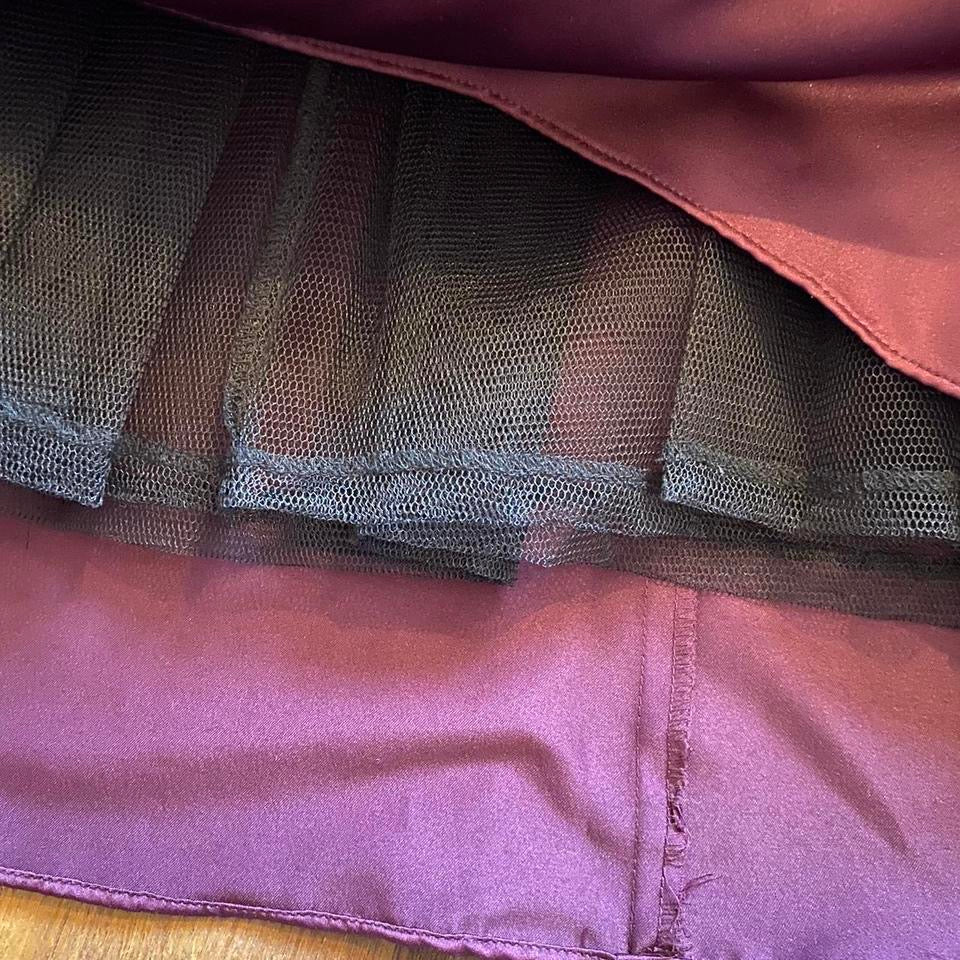 Morgan & Co 2000s purple a-line prom dress UK 10