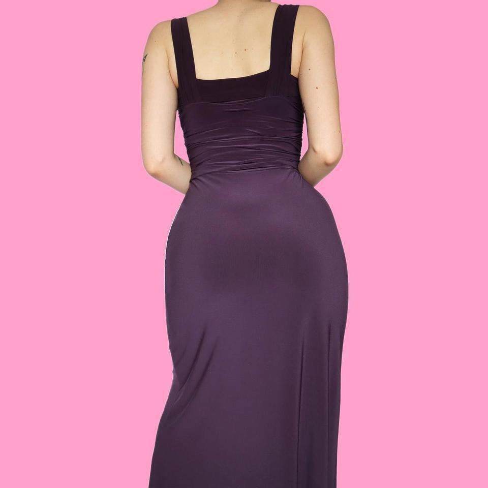 Phase Eight purple stretch evening dress UK 10
