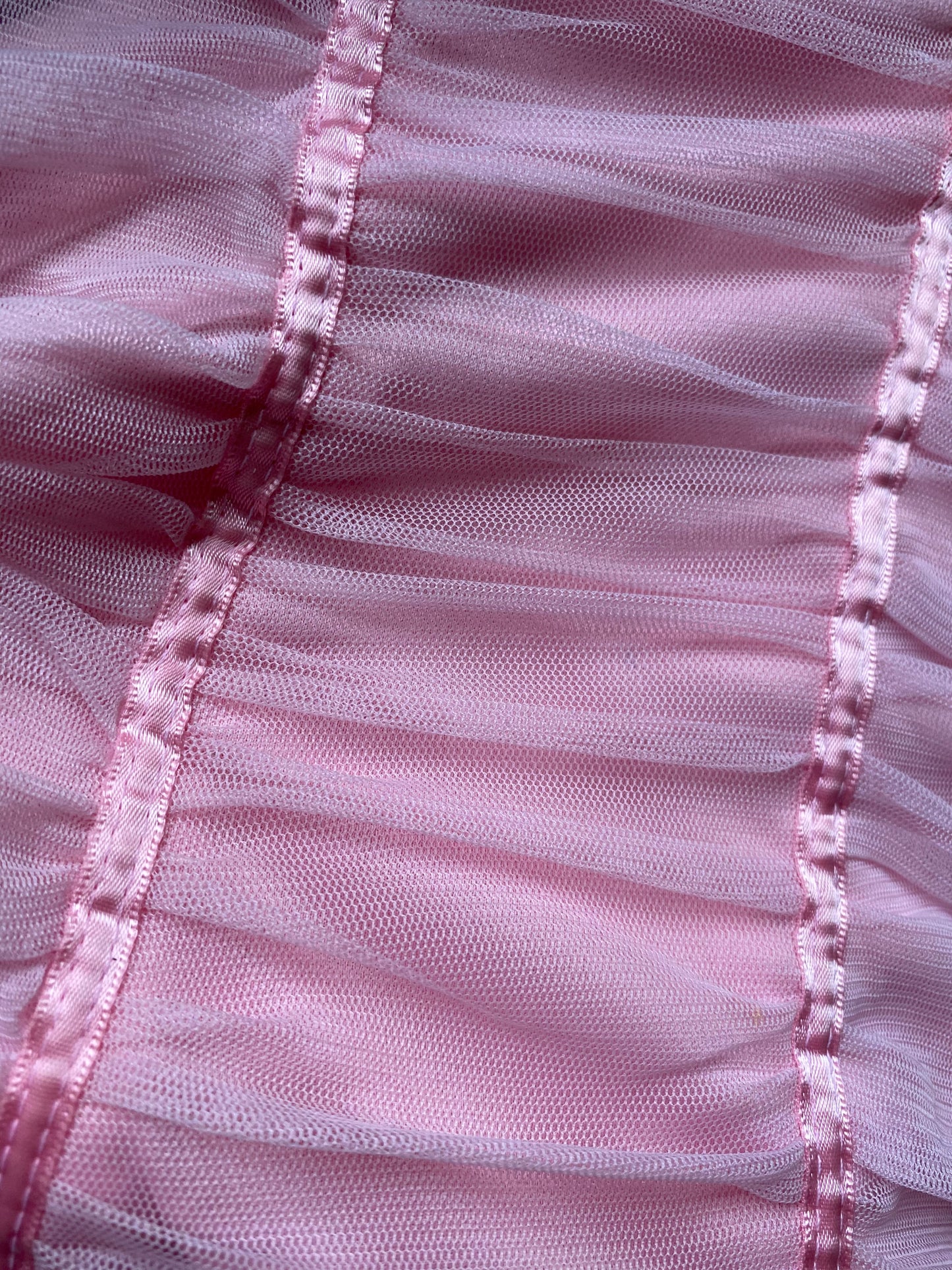 Baby pink YVE stretch evening dress UK S