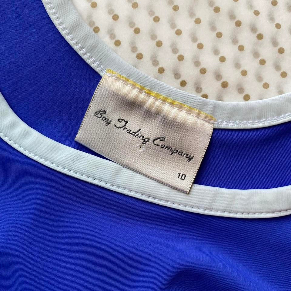 Bay Trading blue stretchy bodycon dress UK 10-12