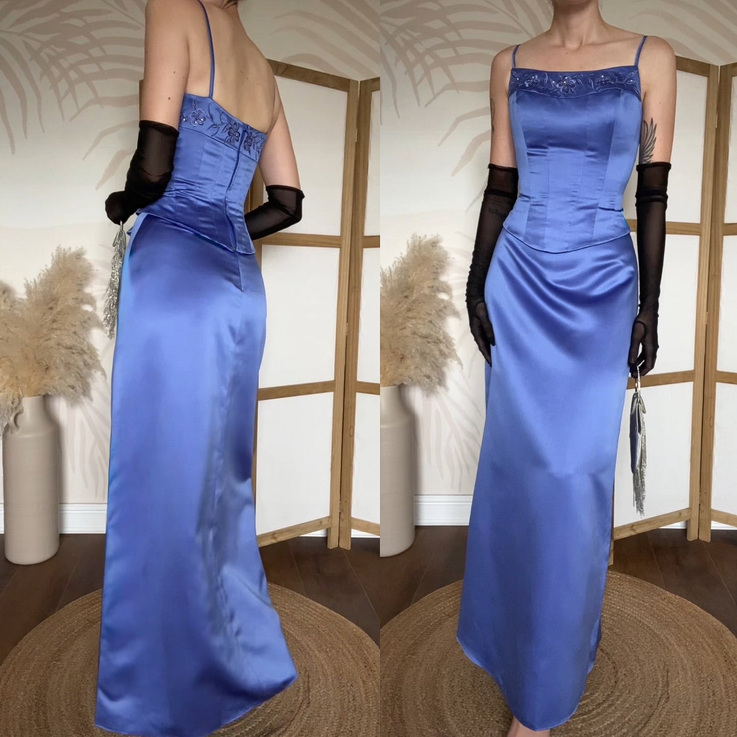 Hilary Morgan cornflower 2-piece set uk 14