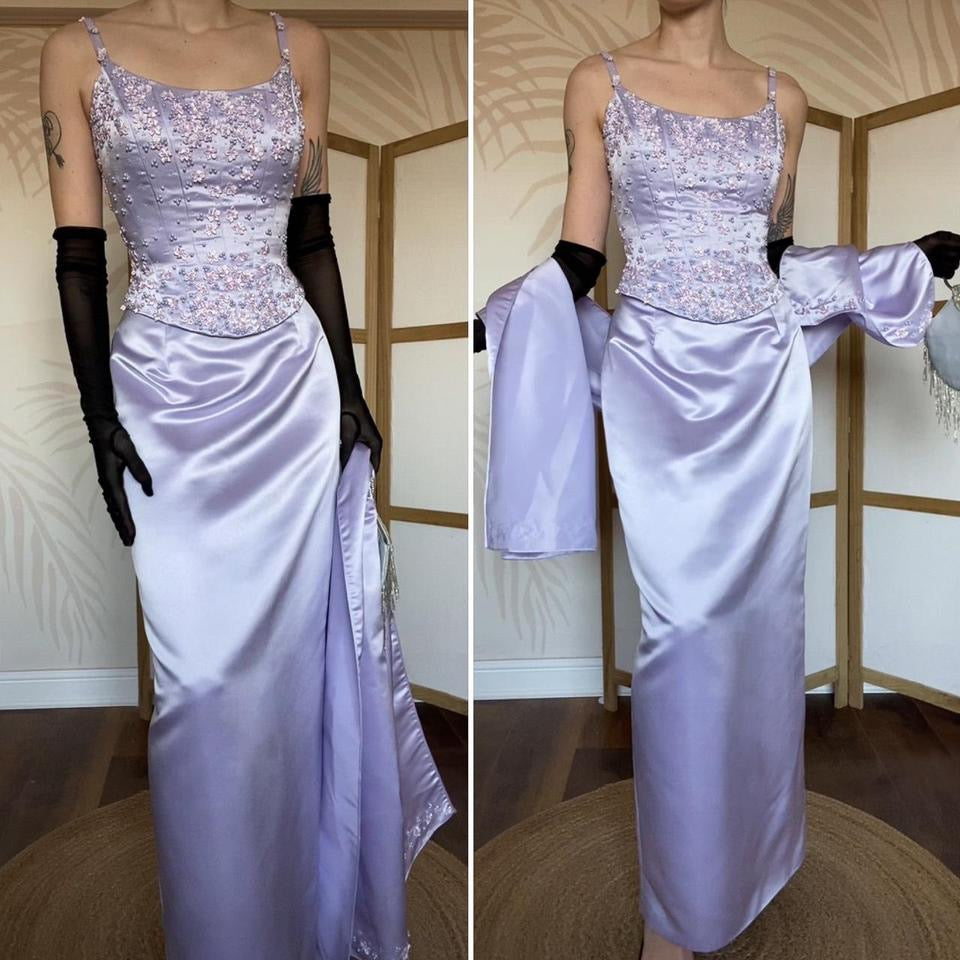 Yve London lilac 3 piece prom set UK 12