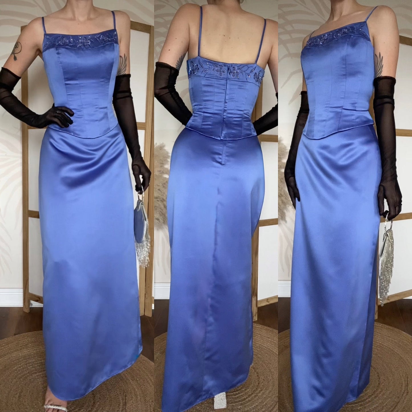 Hilary Morgan cornflower 2-piece set uk 14