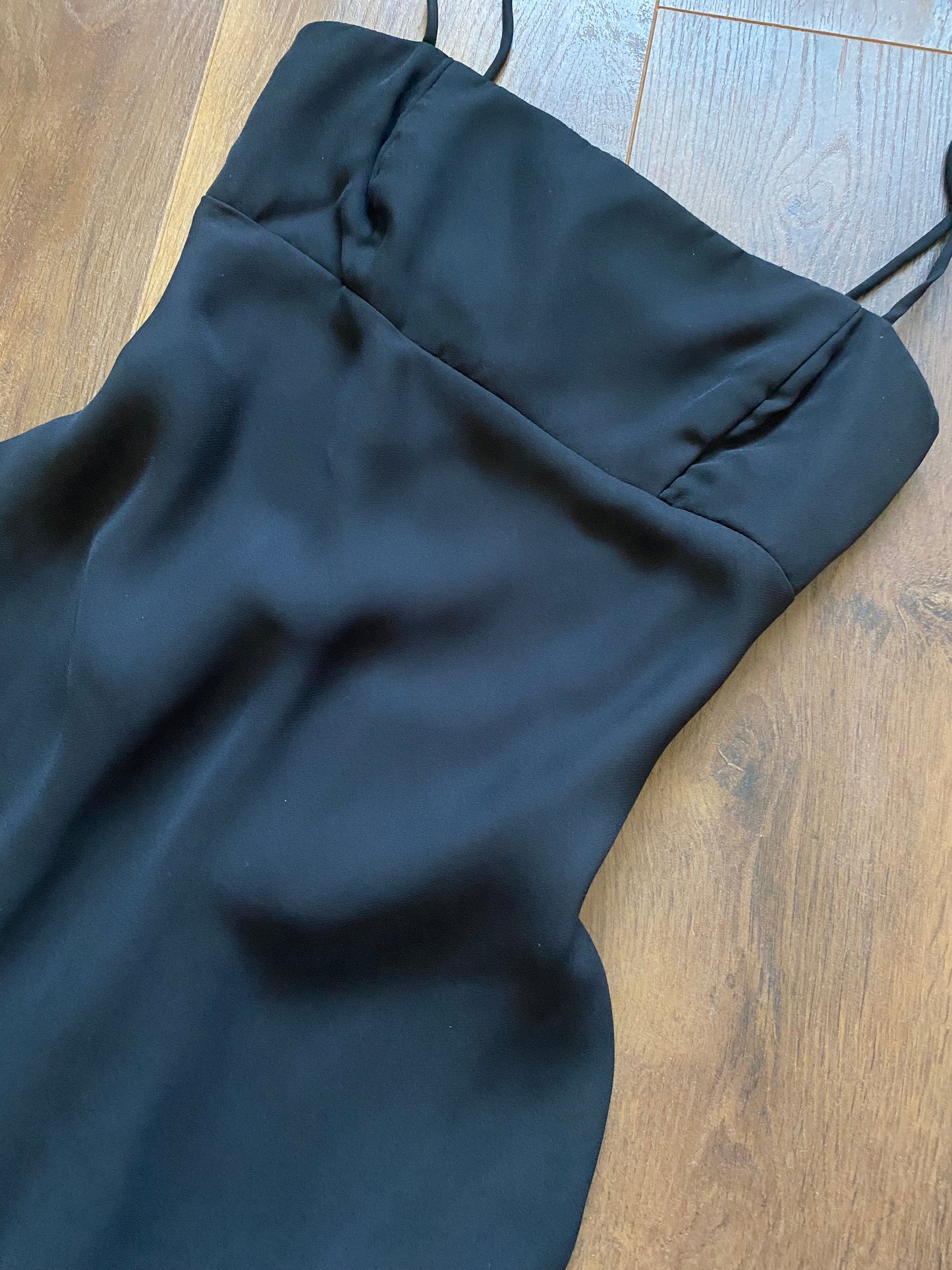 Morgan & Co black evening dress uk 8