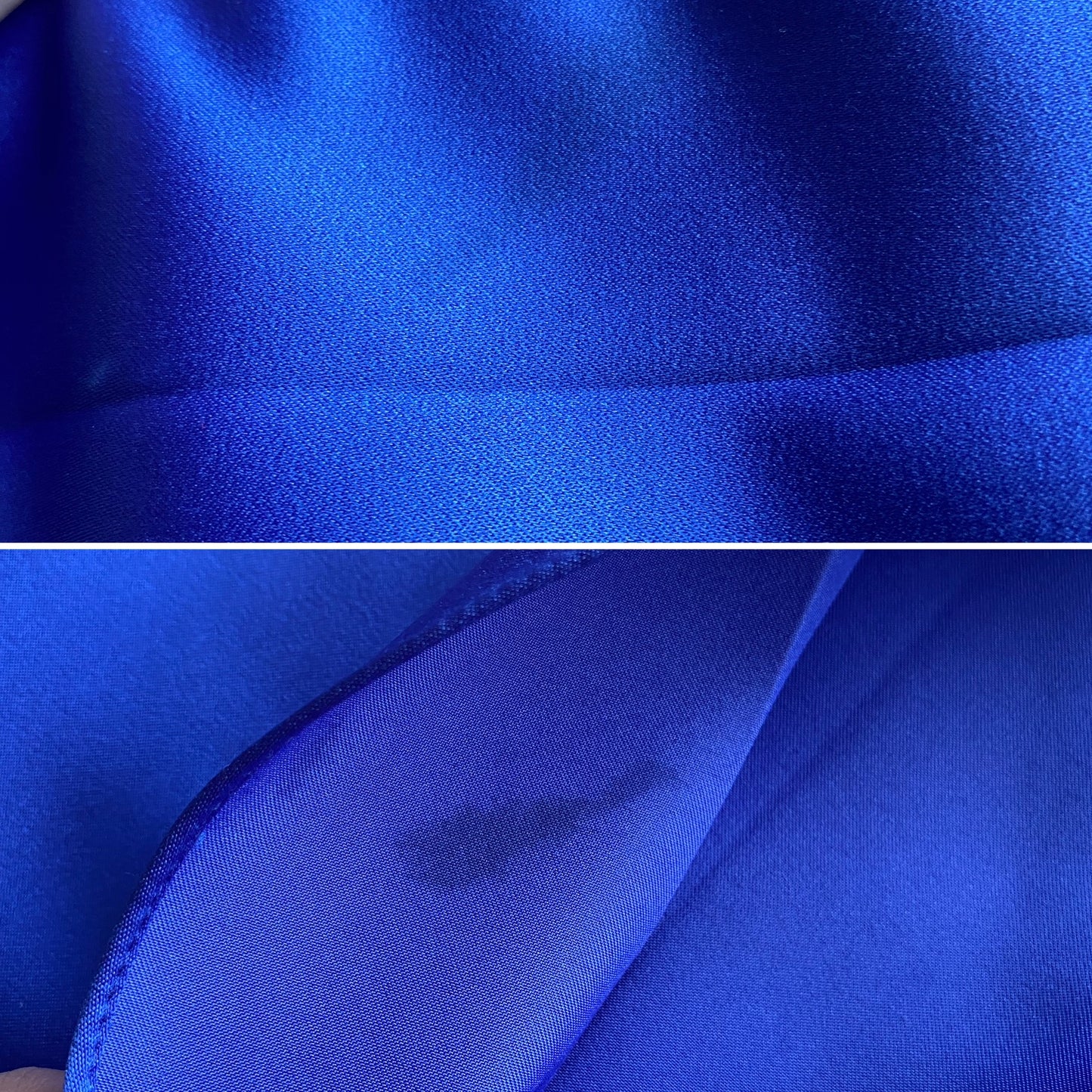 Cornflower blue Hilary Morgan layered prom dress & shawl uk 12