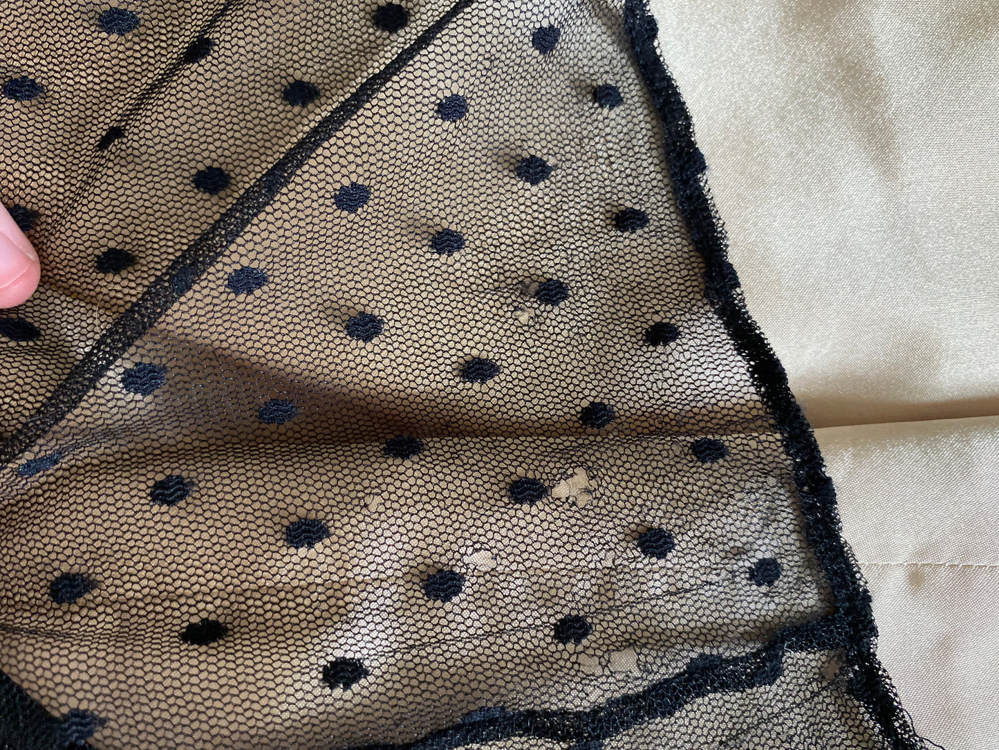 Strapless black lace fitted dress UK 10