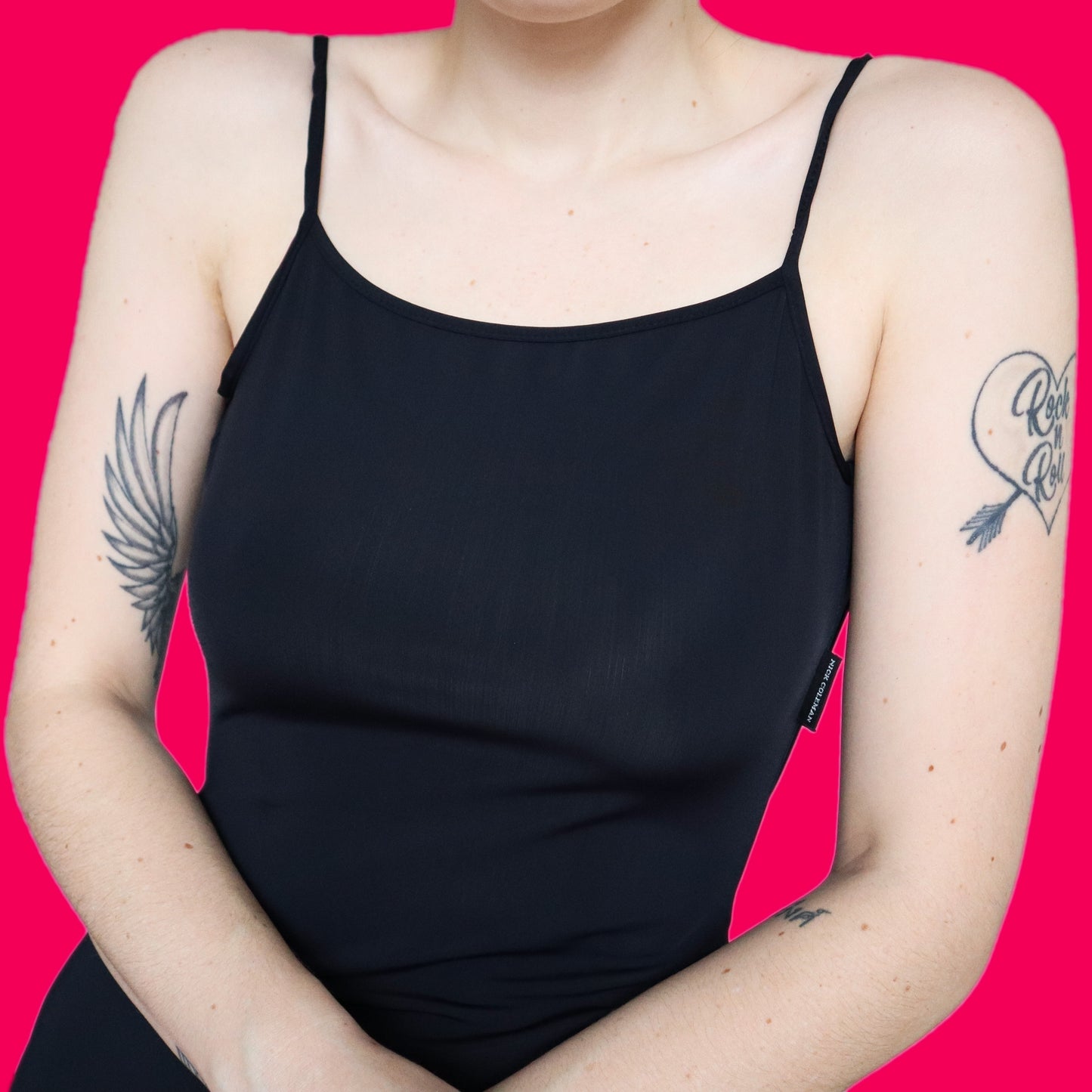 Beautiful designer Nick Coleman black stretch open back dress UK 12