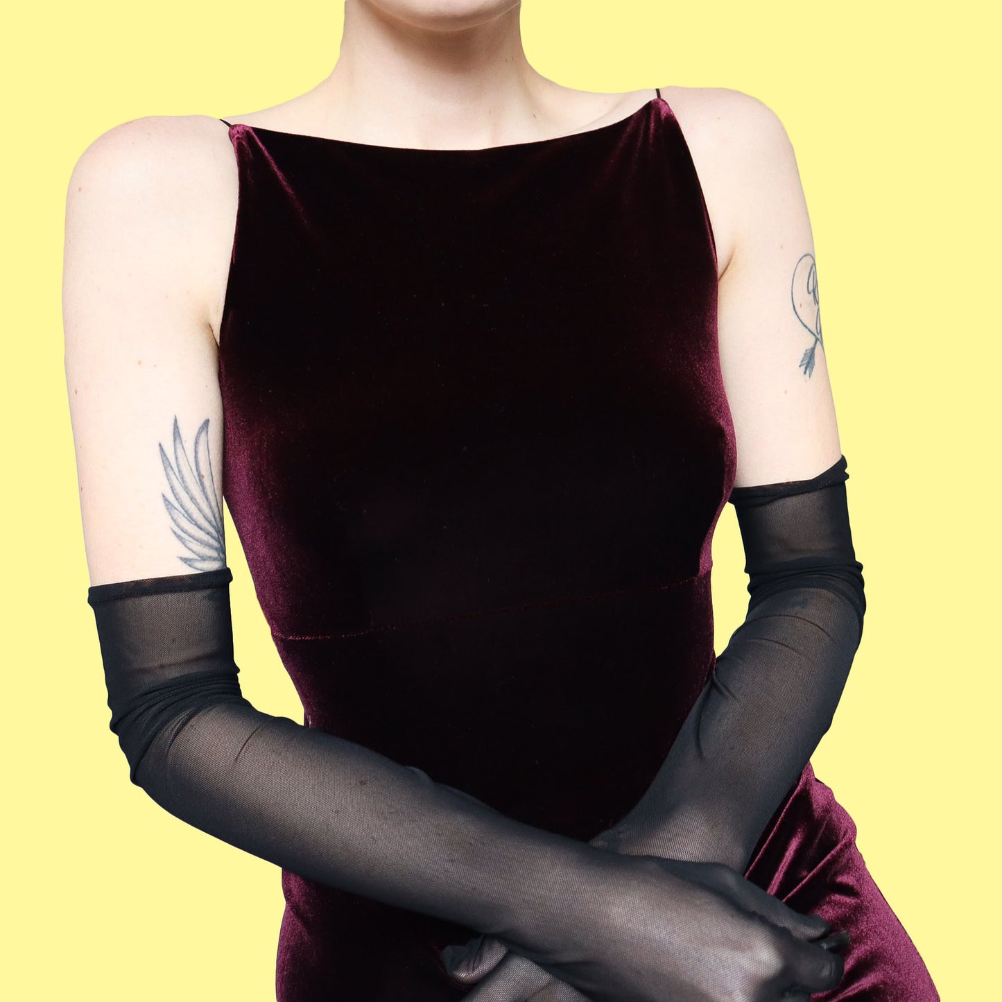 Dark purple velvet evening dress UK 14