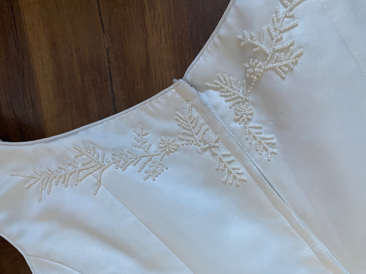 Ivory Carla Venessi wedding dress uk 10