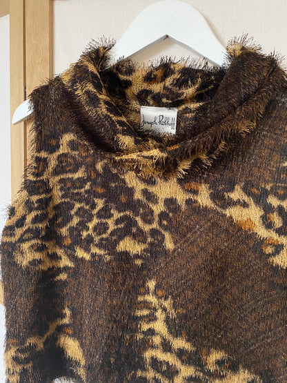 Joseph Ribkoff fluffy 2 piece top & cardigan set uk 12