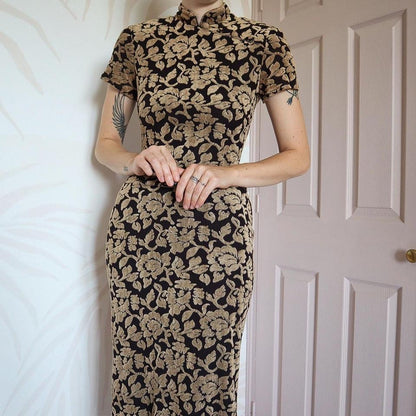 Designer Joseph Ribkoff high neck dress UK 10