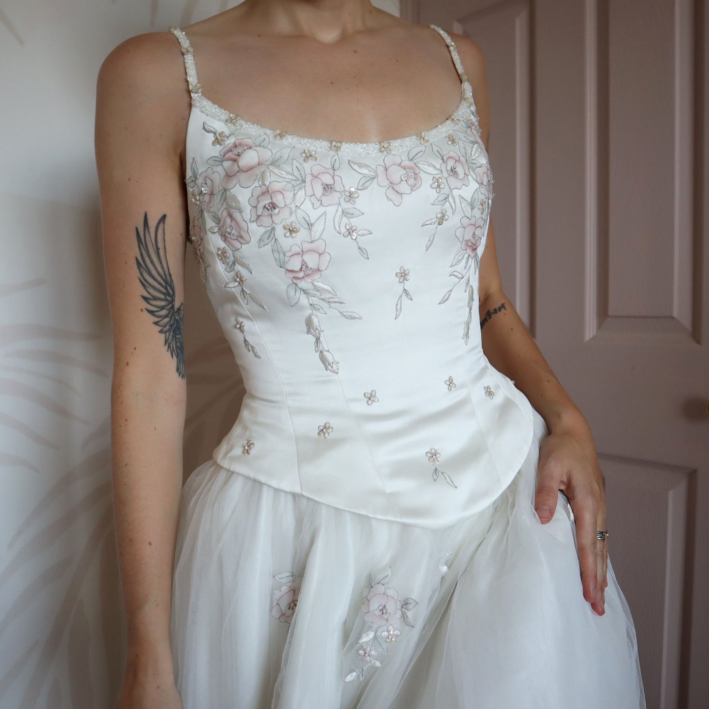 Benjamin Roberts fit & flare wedding dress UK 10-12