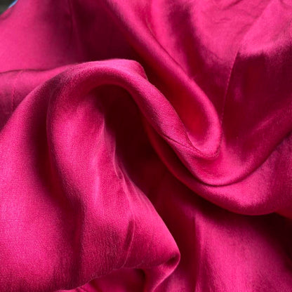 Pink 100% silk blouse UK 12/M
