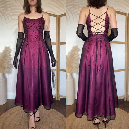Morgan & Co petite pink glittery star a-line prom dress uk 8