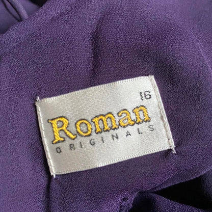 Purple Roman Originals Evening Dress UK 14 & 16