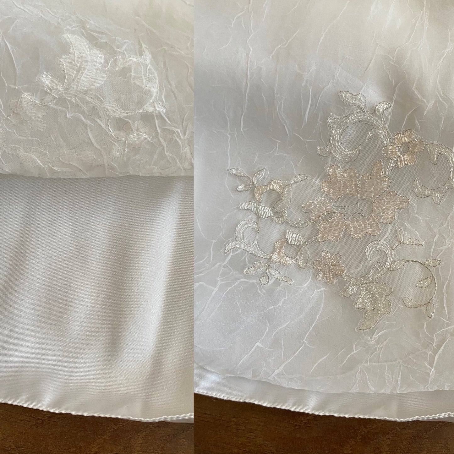 Pronuptia ivory halter neck wedding dress uk 8