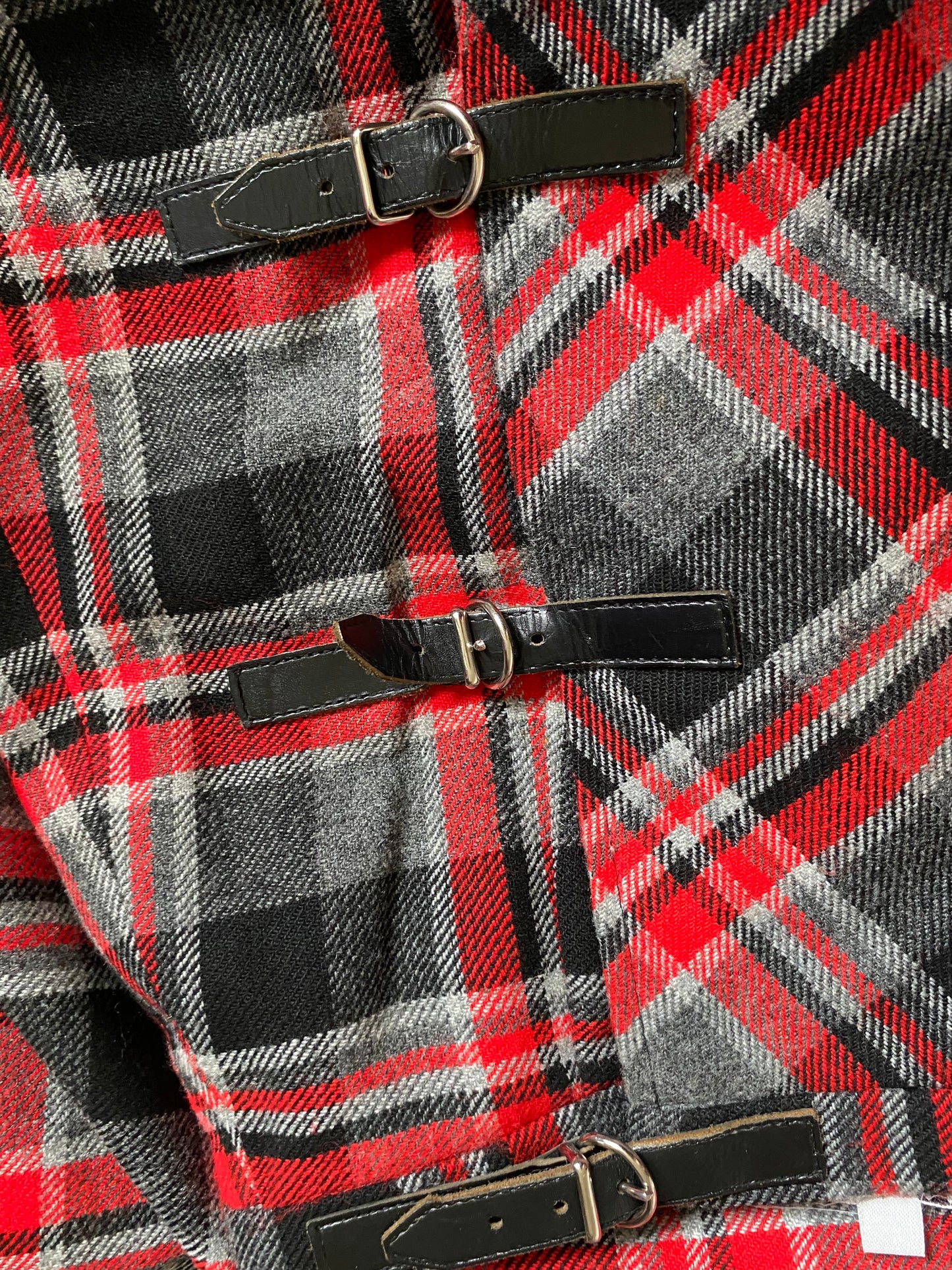 Alexon tartan wool blend maxi skirt UK 10