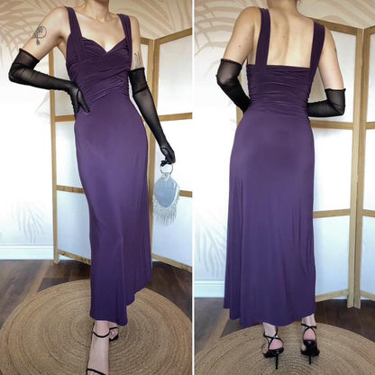 Phase Eight purple stretch evening dress UK 10