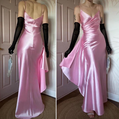 Tiffany Bling baby pink evening dress & shawl UK 12