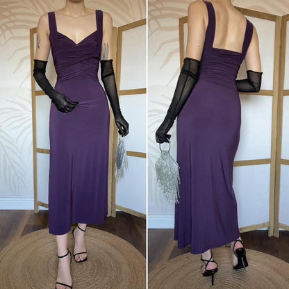 Phase Eight purple stretch evening dress UK 10
