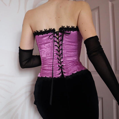 Frederick’s of Hollywood purple corset UK 10