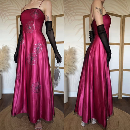 Blondie Nites pink a-line prom dress uk 10