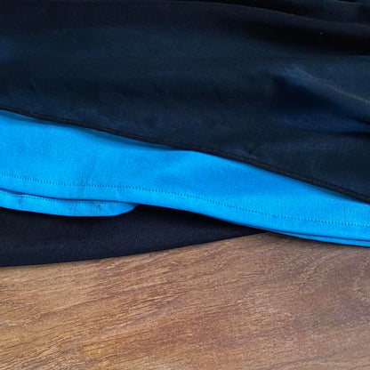 Blue stretch beaded evening midi dress uk 10