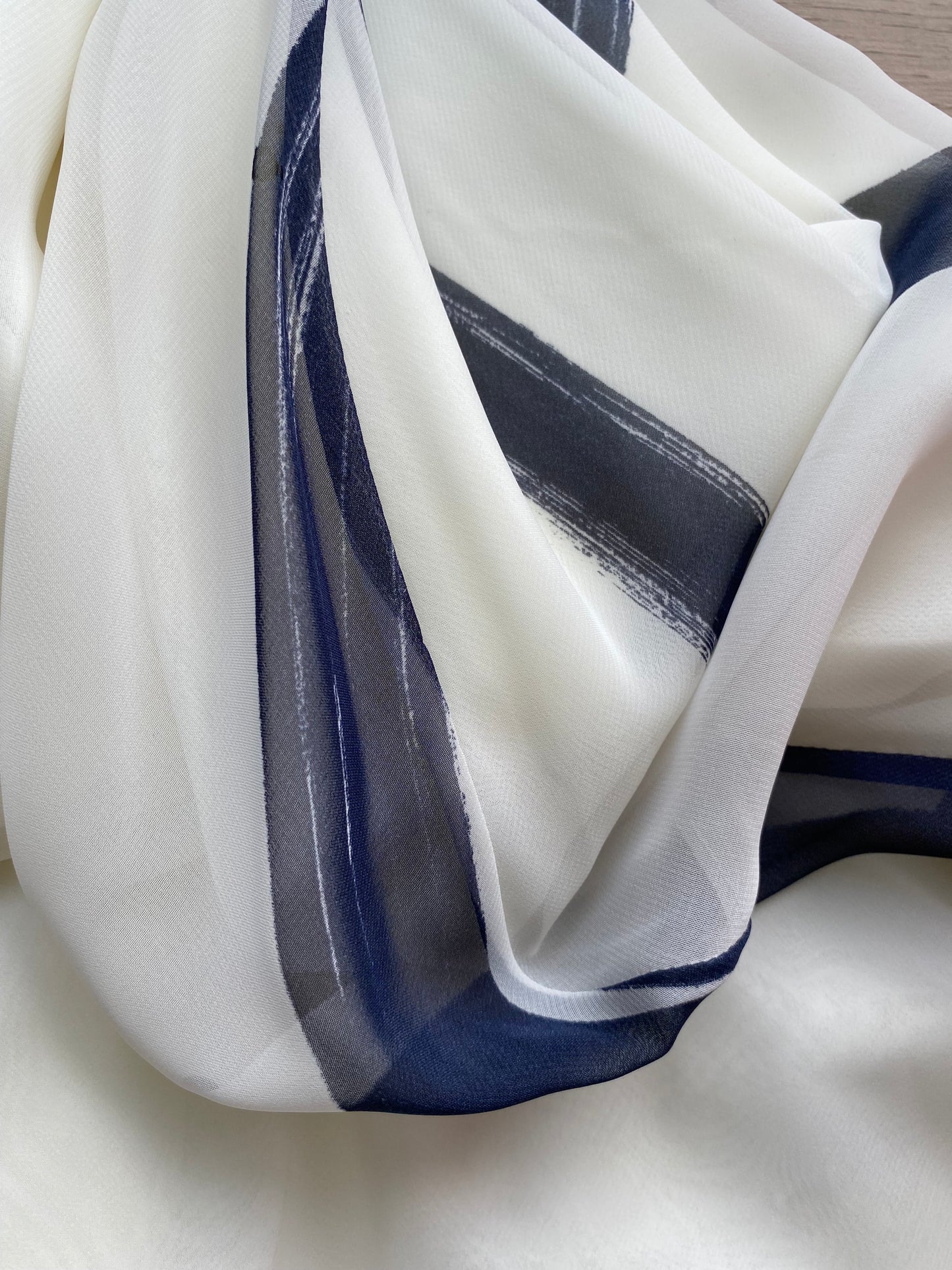 White After Six paint stroke print slip evening dress UK 12