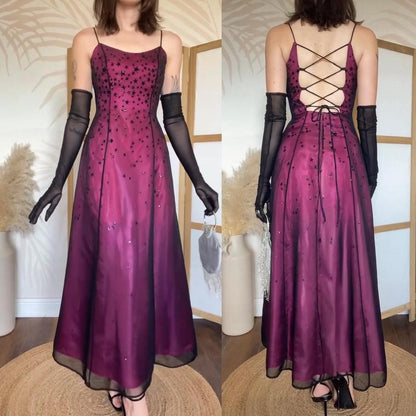 Morgan & Co petite pink glittery star a-line prom dress uk 8