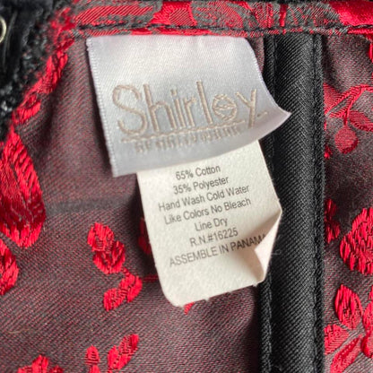 Red Shirley of Hollywood Corset UK 10-12