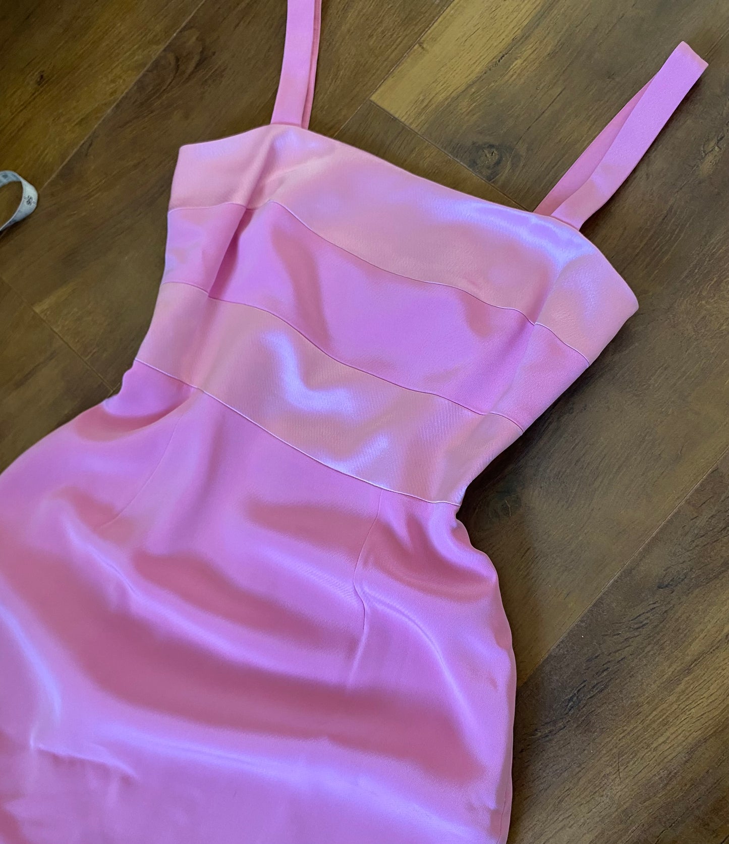 Pink 2-piece Dusk dress & jacket uk 10-12