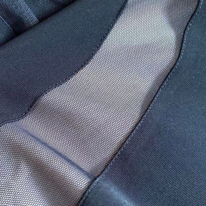 Black Morgan & Co stretch cold shoulder evening dress UK 12