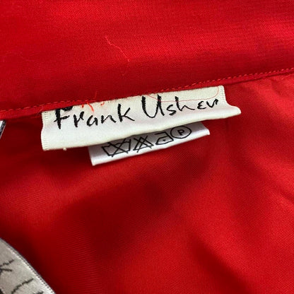 Frank Usher red flared skirt UK 8