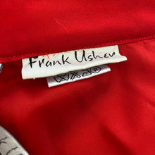 Load image into Gallery viewer, Frank Usher red flared skirt UK 8
