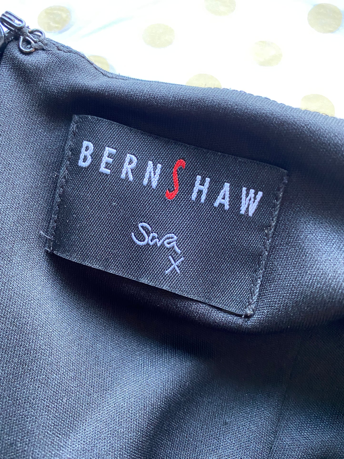 Black stretch gothic lace up evening dress UK 10