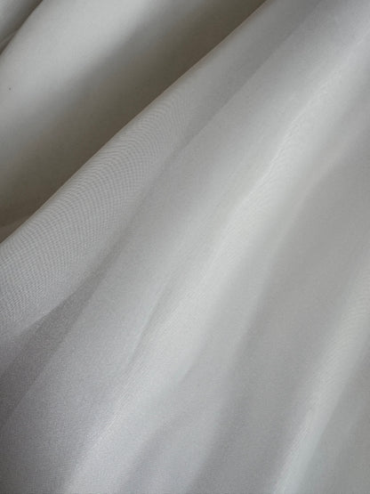 Ivory fit & flare wedding dress uk 12-14