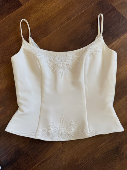 Ivory 2-piece wedding set uk 10