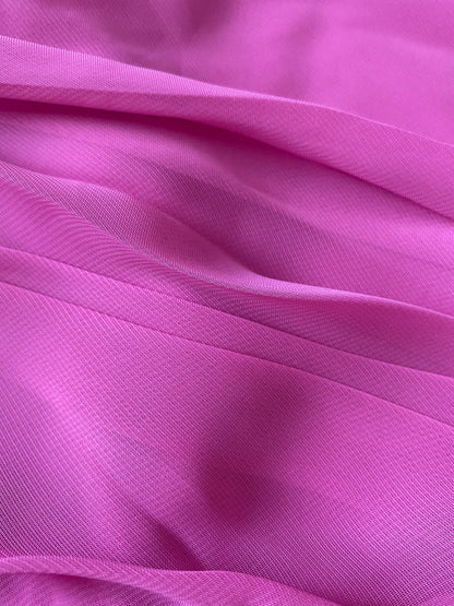 Pink chiffon After Six midi dress UK 12