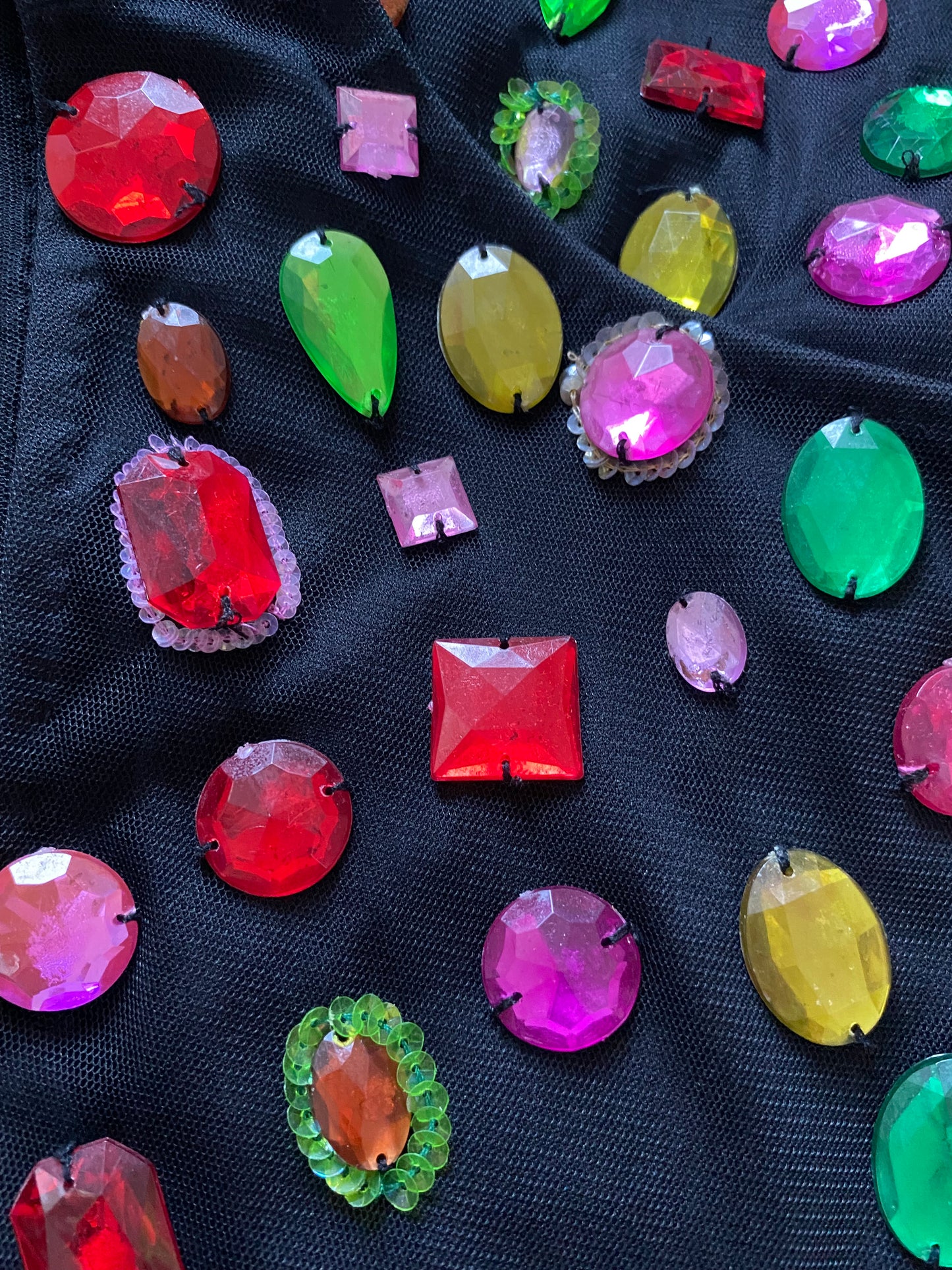 Black After Six stretch gem evening dress UK 14