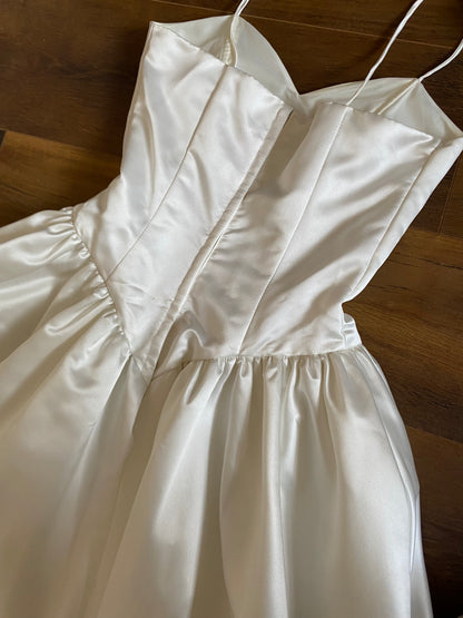 Jean Elizabeth 2-piece wedding dress & jacket set uk 8