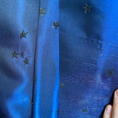 Blue Morgan & Co glittery star gown UK 10