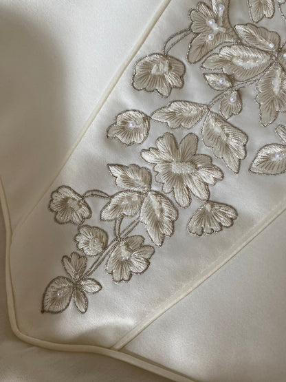 Veromia ivory a-line dreamy wedding dress uk 10-12